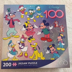 Disney 100 Years of Wonder, 200 piece Jigsaw Puzzle NWT